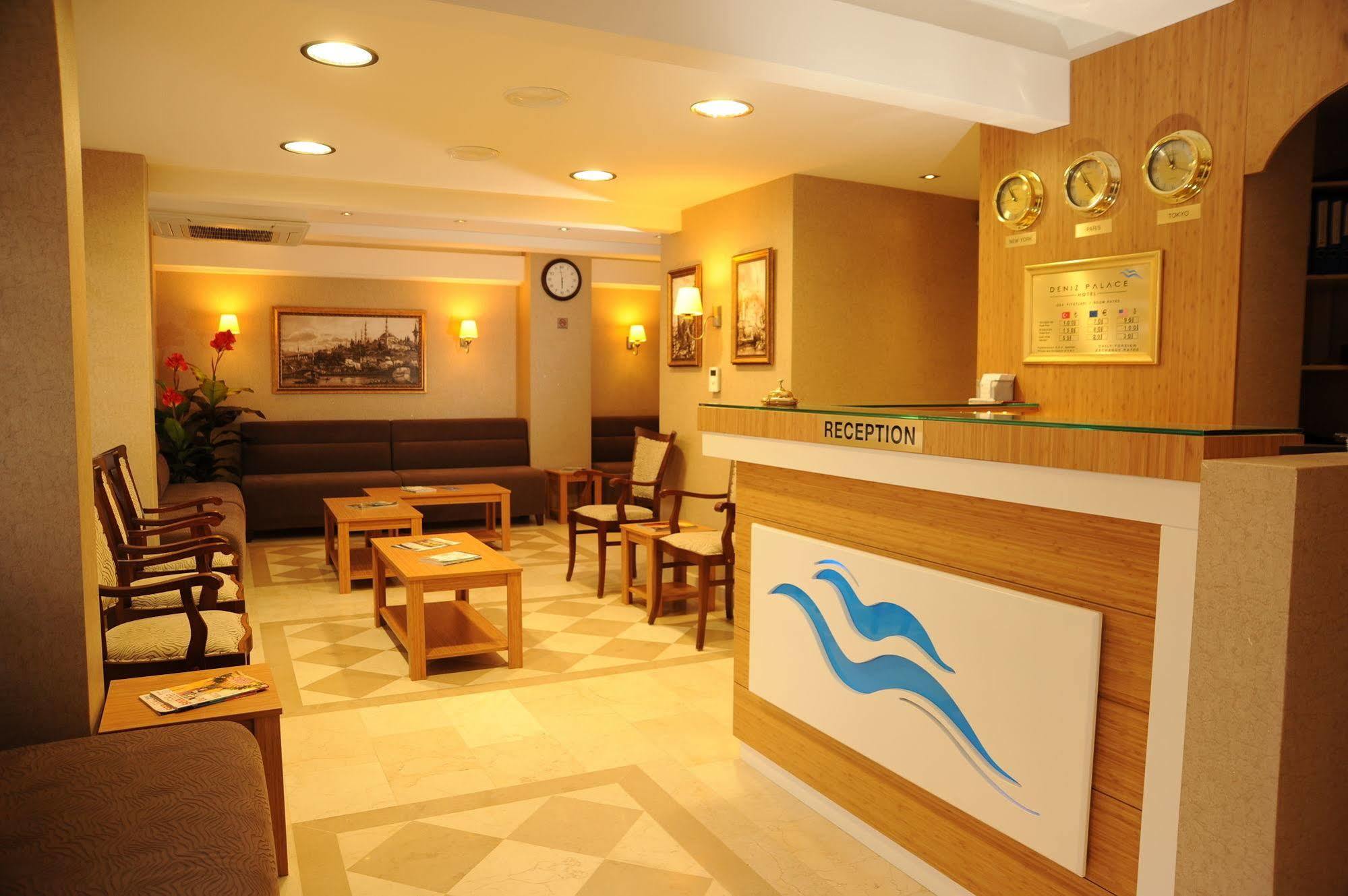 Deniz Palace Hotel Istanbul Exterior foto